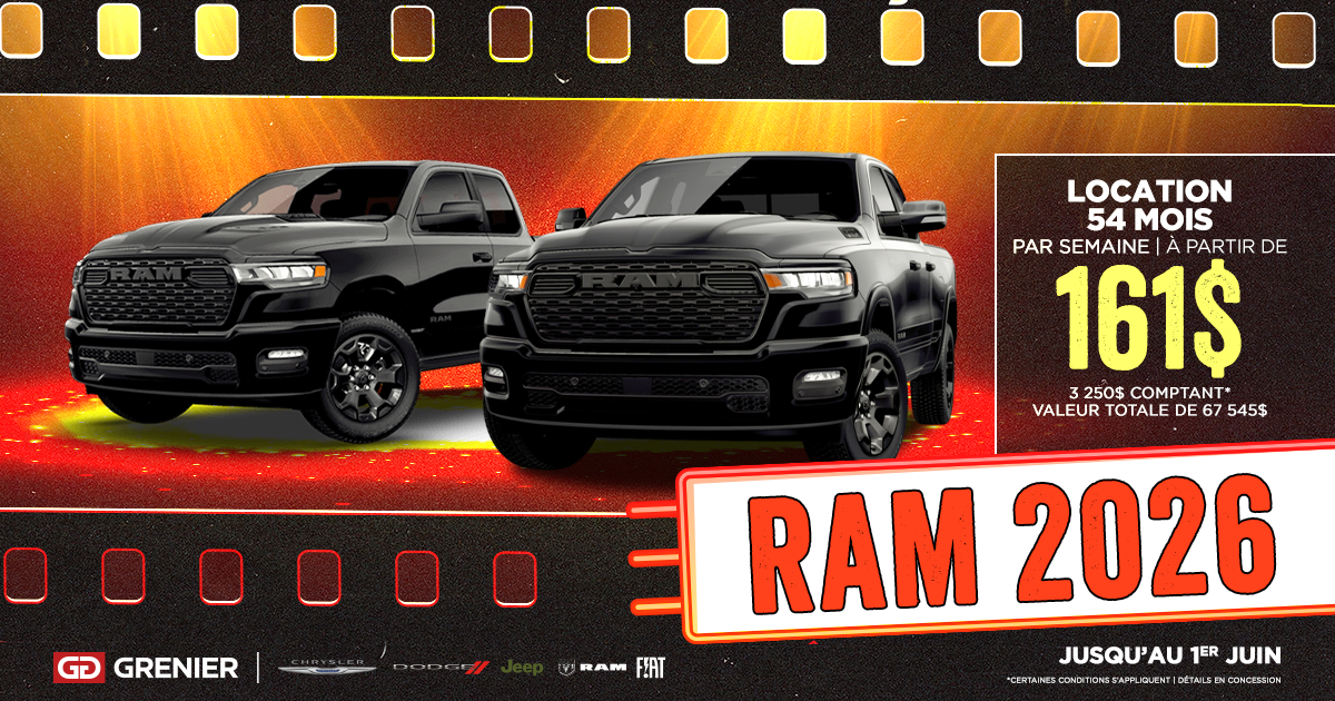 RAM 2026 !