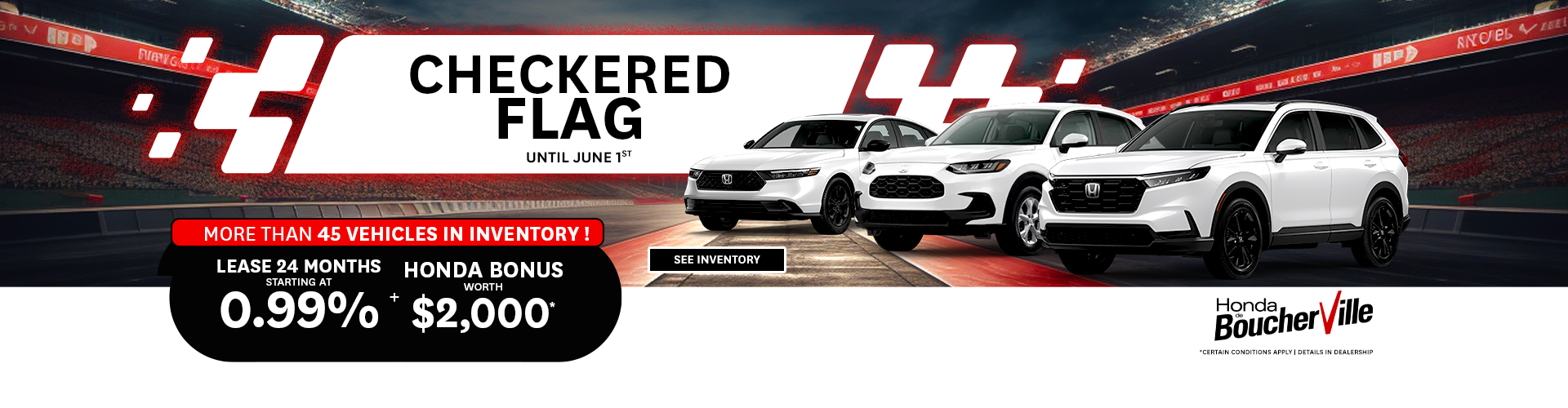 CHECKERED FLAG !