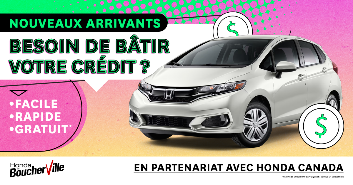 BESOIN DE BÂTIR VOTRE CRÉDIT ?