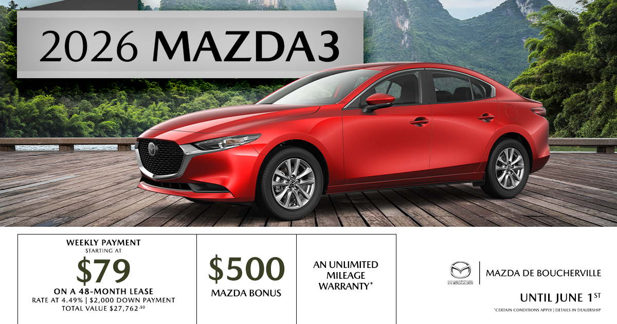 2026 MAZDA3 !