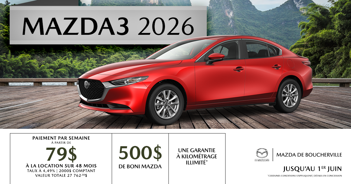 MAZDA3 2026 !