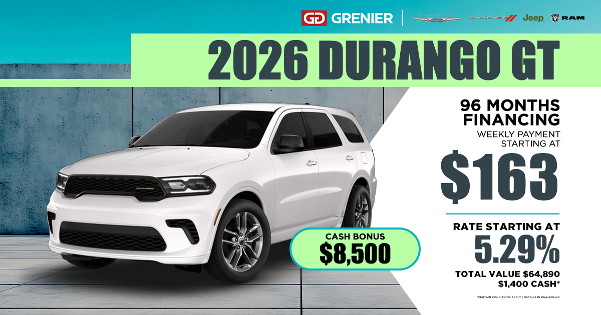 2026 DURANGO !