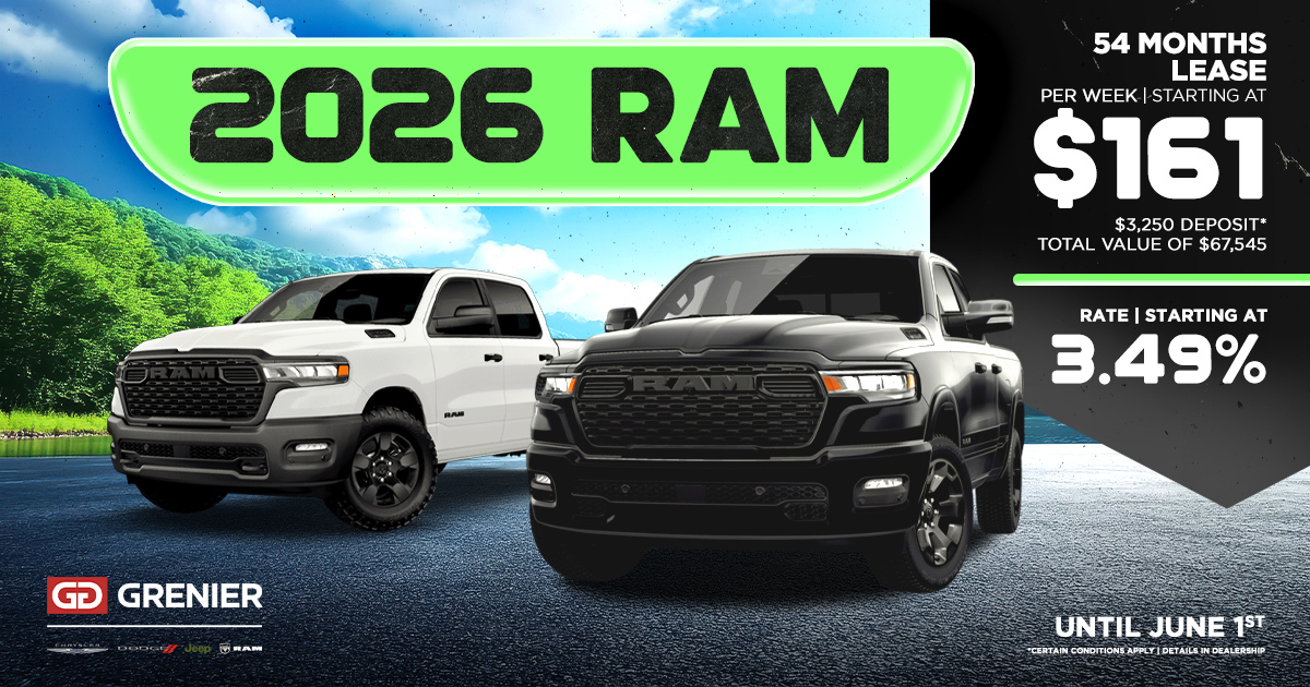 DISCOVER OUR 2026 RAM !