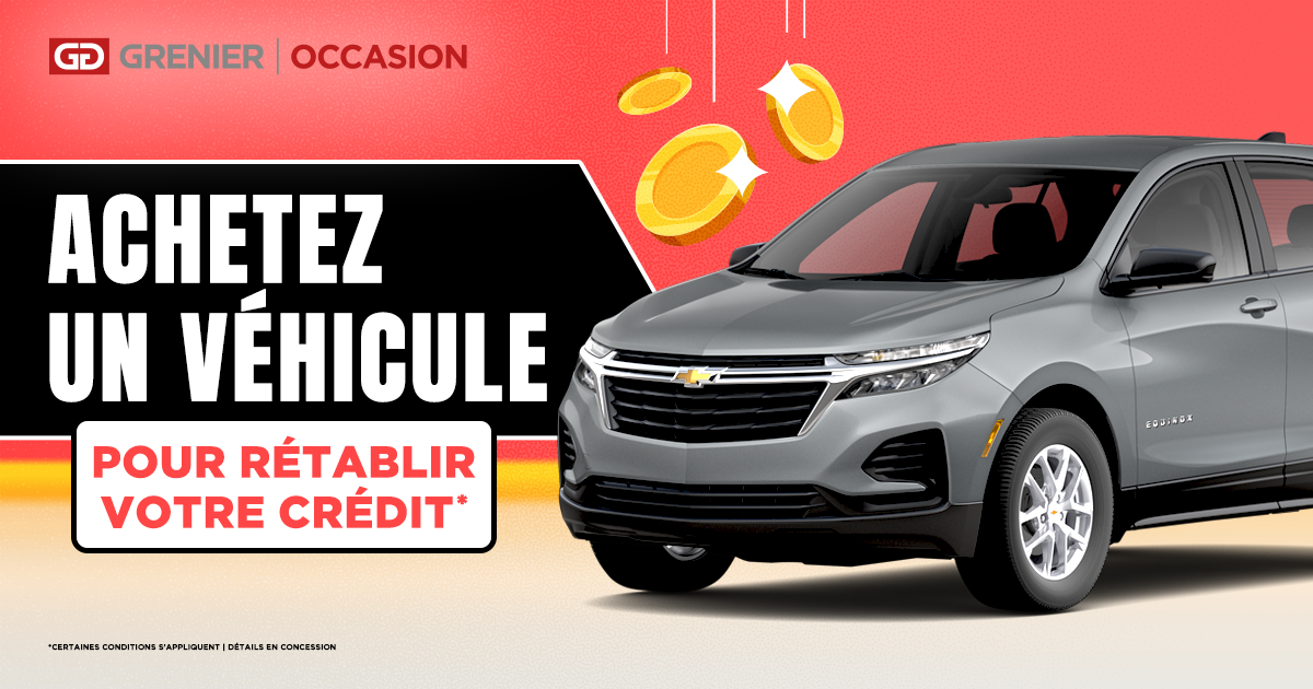 RÉTABLISSEZ VOTRE CRÉDIT !