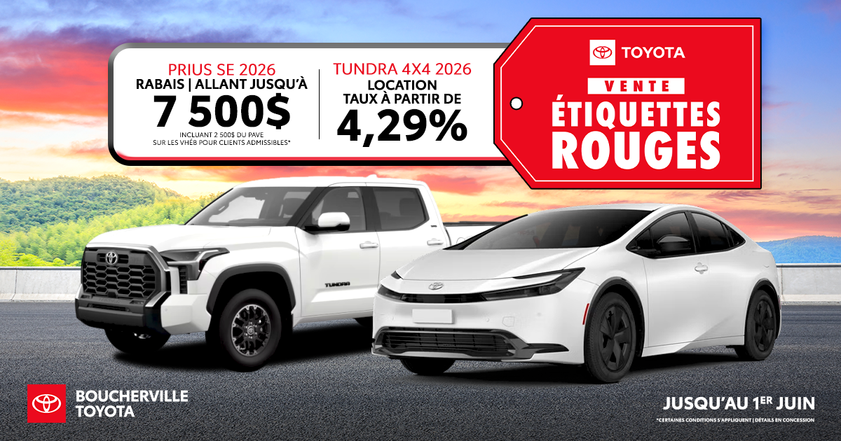 VENTE ÉTIQUETTES ROUGES !