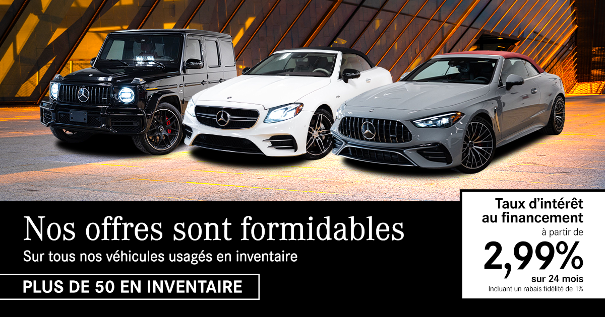 NOS OFFRES SONT FORMIDABLES !