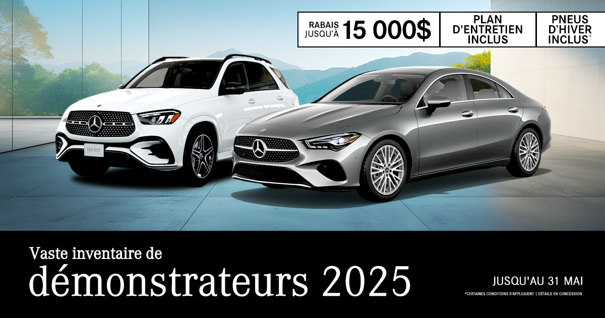 DÉMONSTRATEURS 2025 !