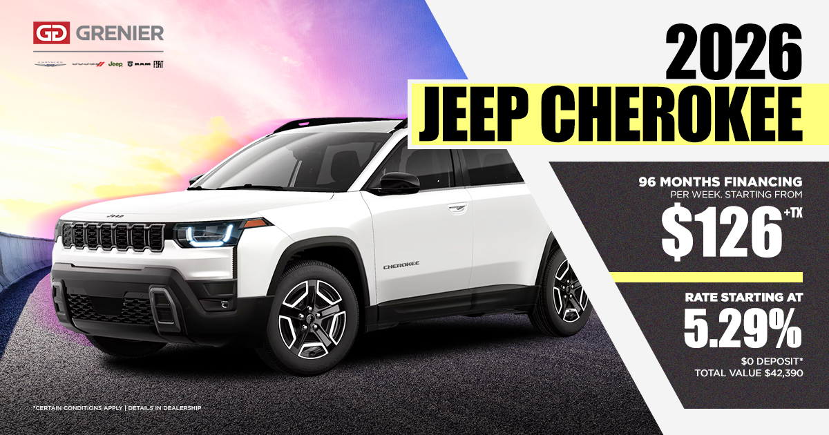 2026 CHEROKEE JEEP !