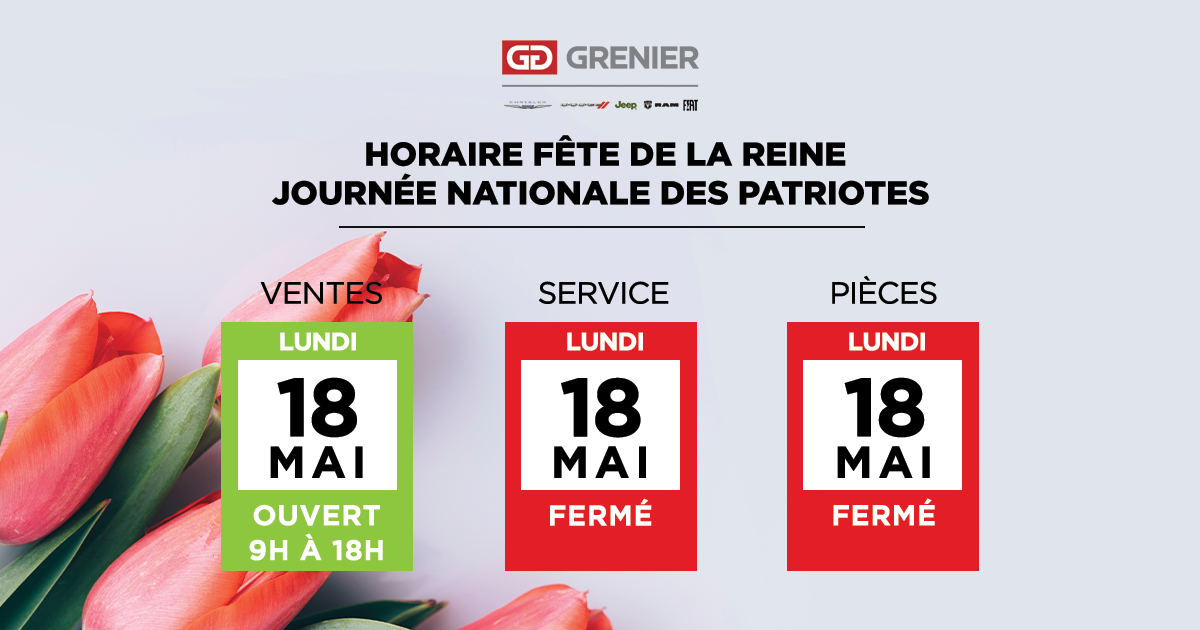 HORAIRE FÊTE DE LA REINE