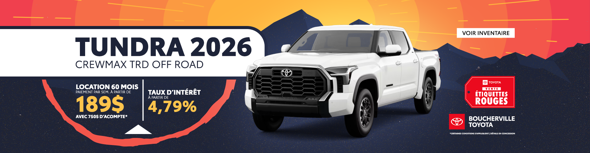 TUNDRA 2026 !