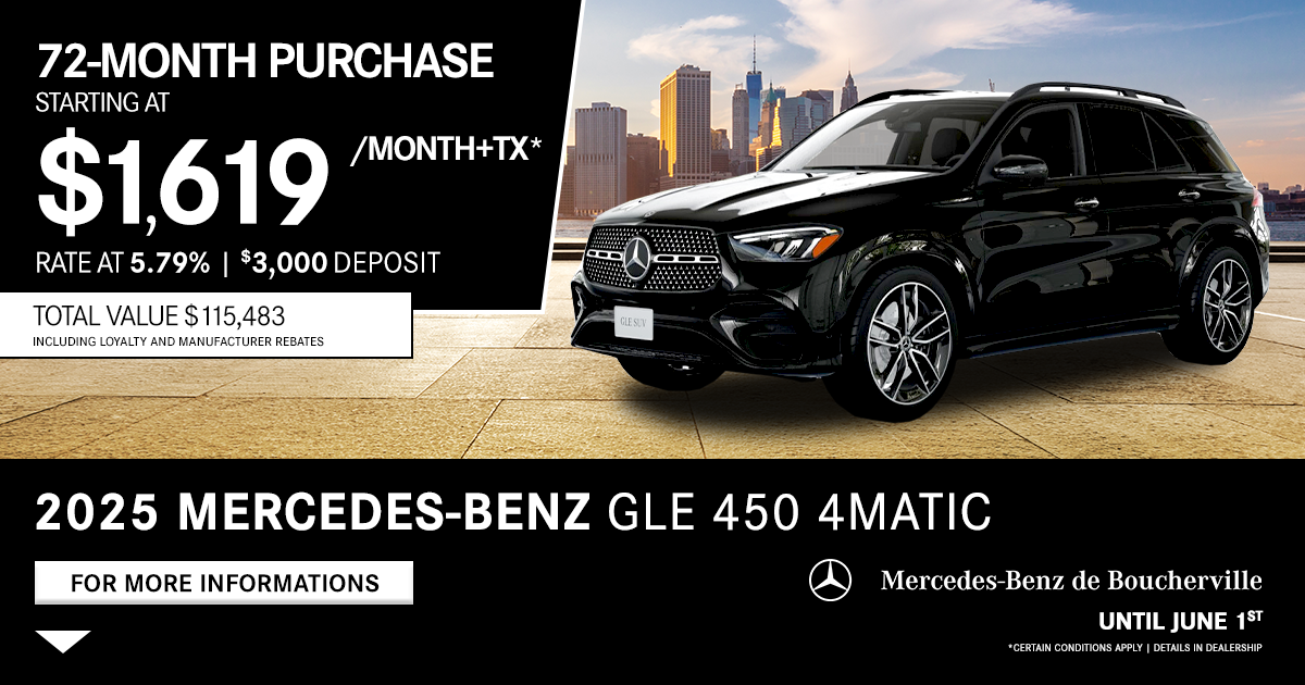 2025 GLE 450 4MATIC
