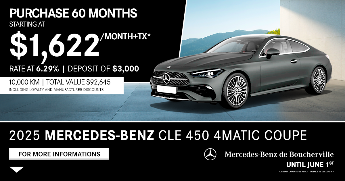 2025 CLE 450 4MATIC COUPE