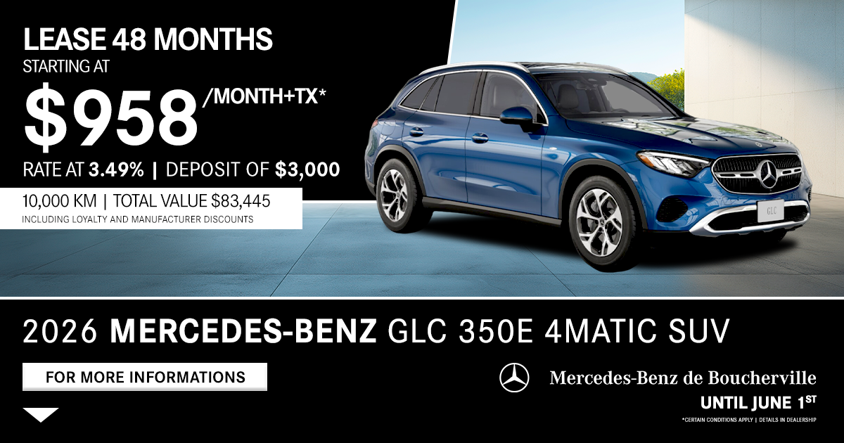 2026 GLC 350e 4MATIC SUV