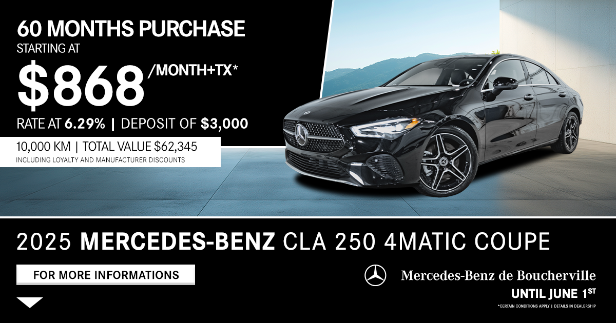 2025 CLA 250 4MATIC COUPE