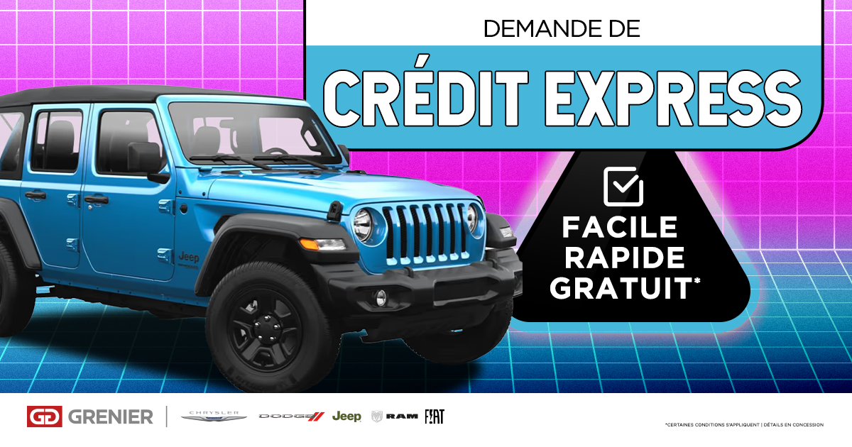 DEMANDE DE CRÉDIT EXPRESS !