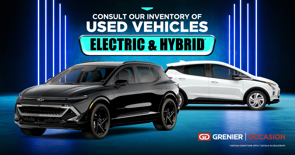 USED ELECTRIC AND HYBRID VEHICLES !