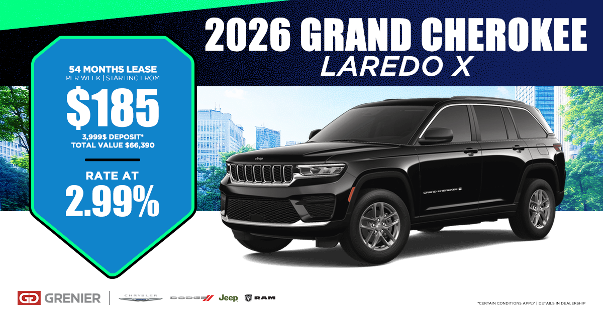 2026 JEEP GRAND CHEROKEE !