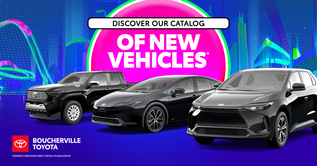EXPLORE OUR CATALOG OF NEW VEHICLES !