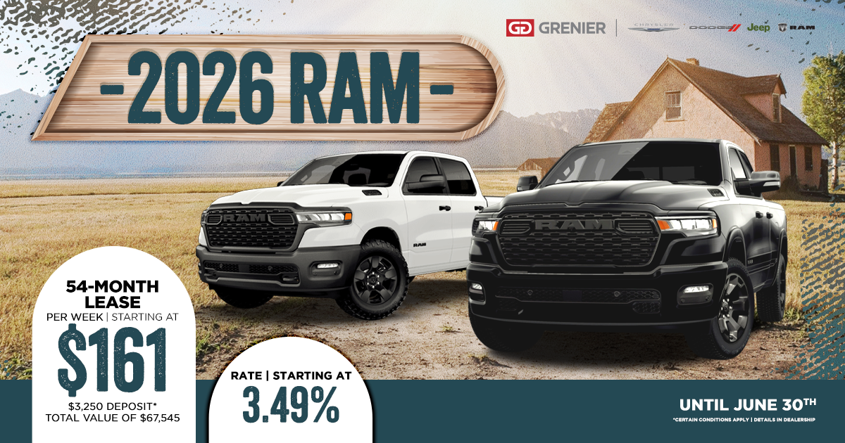 DISCOVER OUR 2026 RAM !