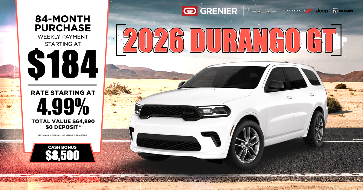 2026 DURANGO !