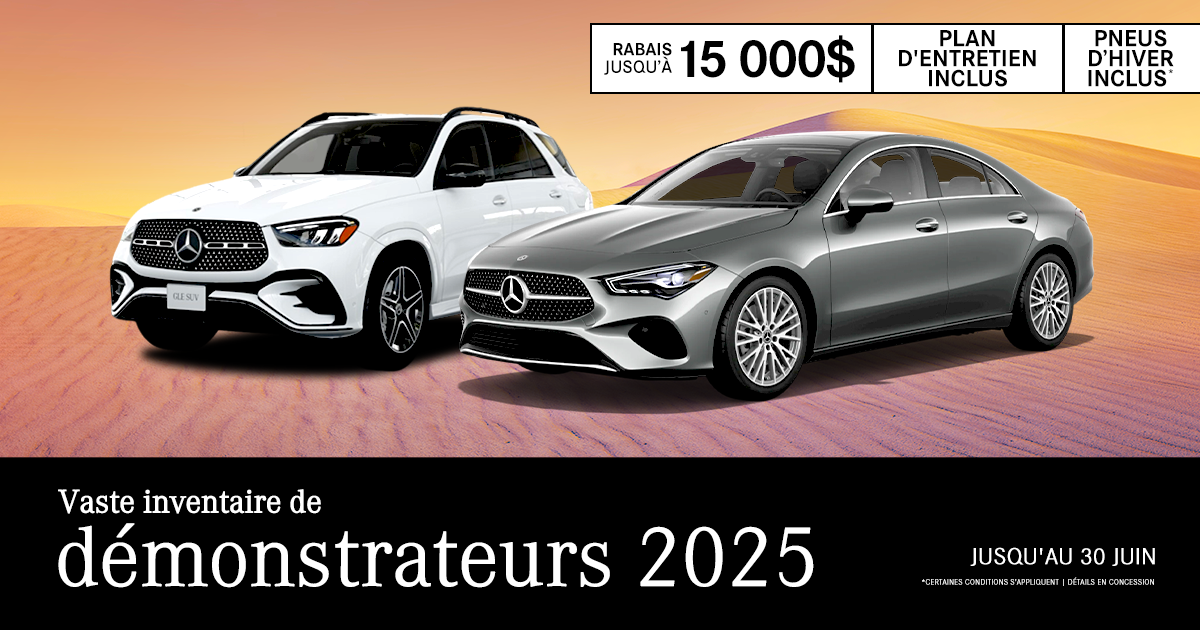 DÉMONSTRATEURS 2025 !