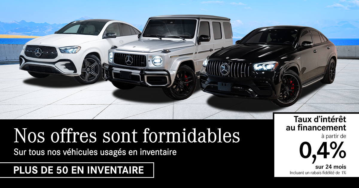 NOS OFFRES SONT FORMIDABLES !
