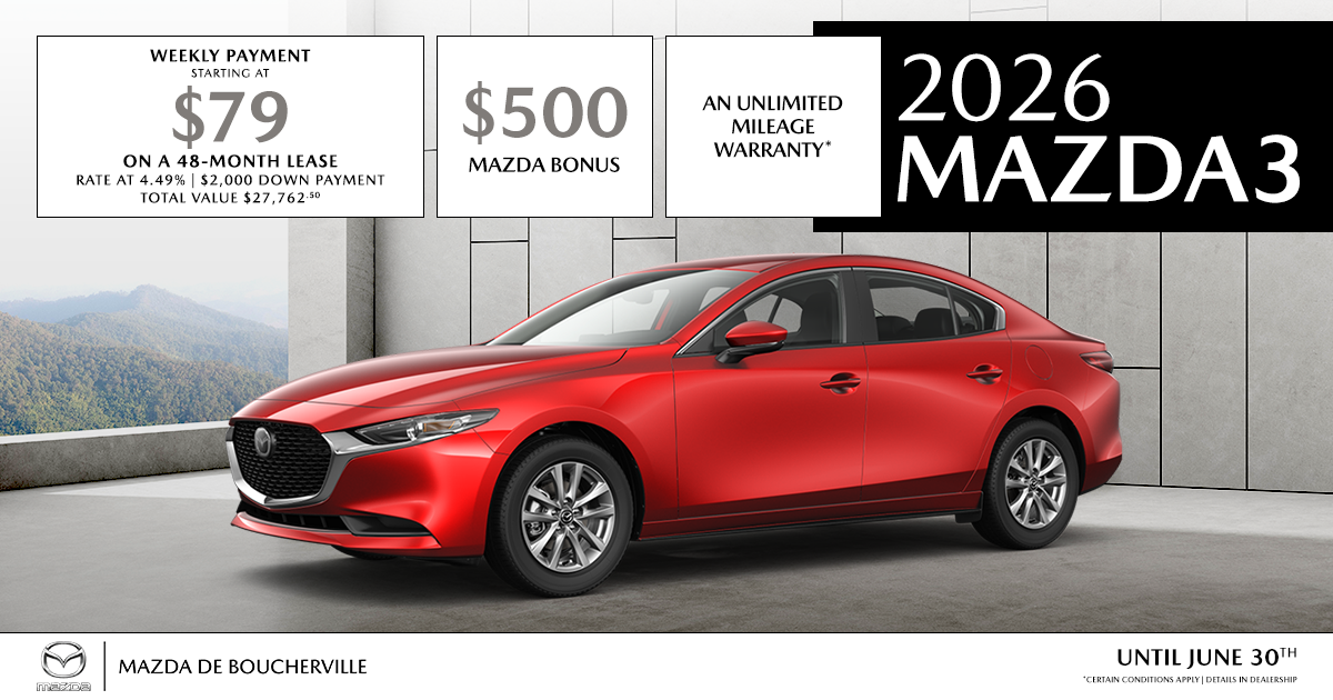 2026 MAZDA3 !