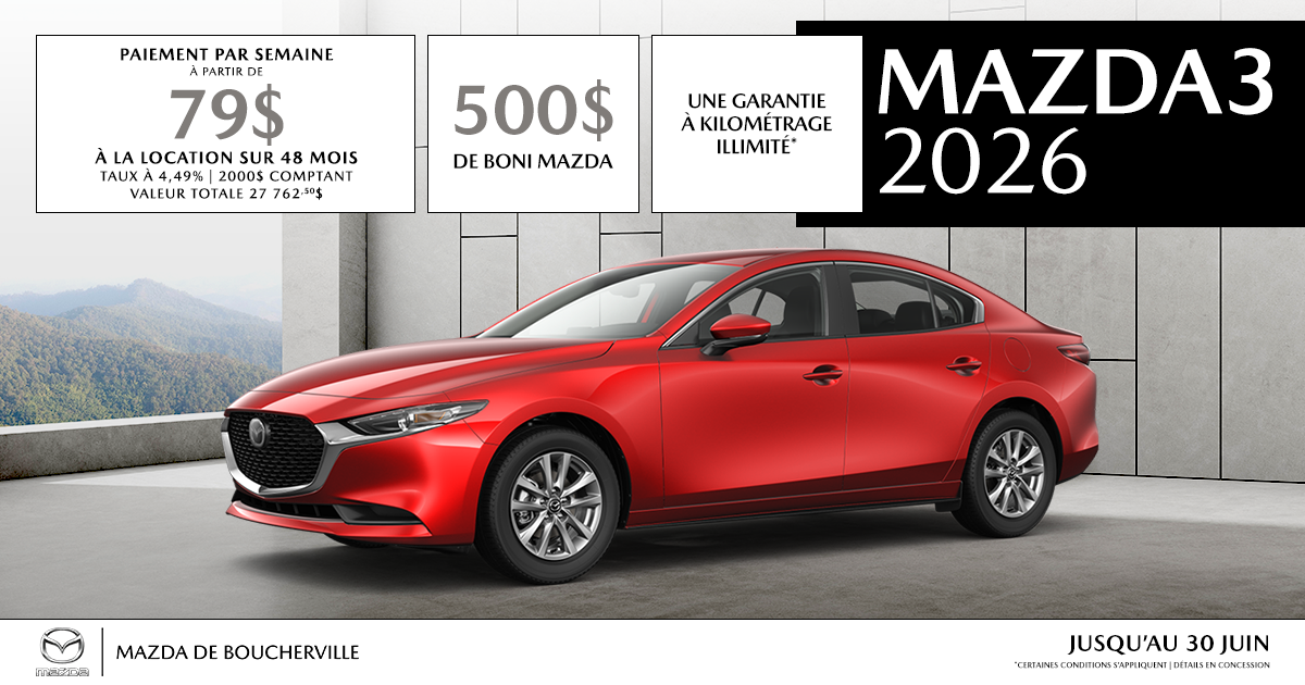 MAZDA3 2026 !