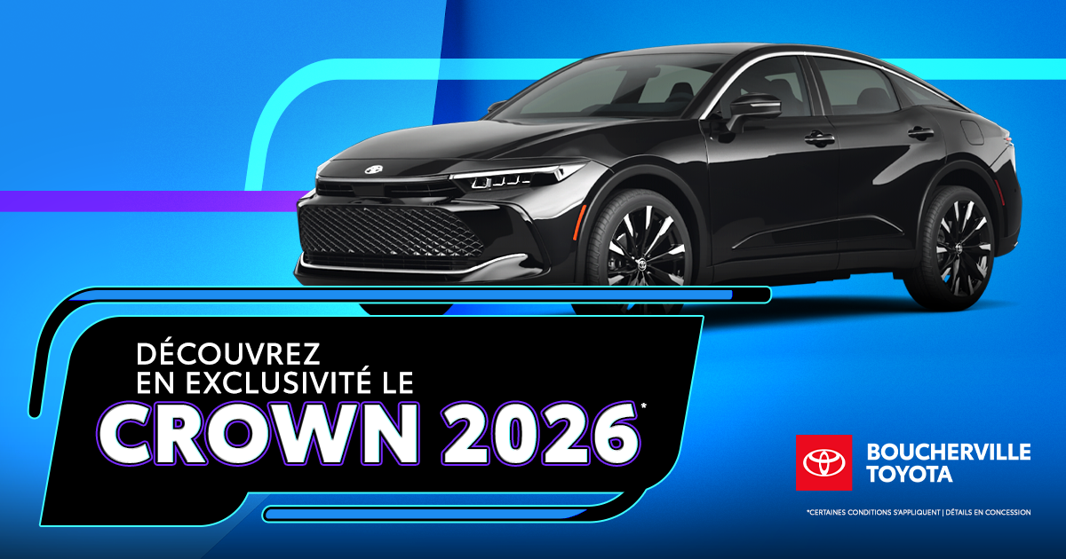 DÉCOUVREZ LE CROWN 2026 !