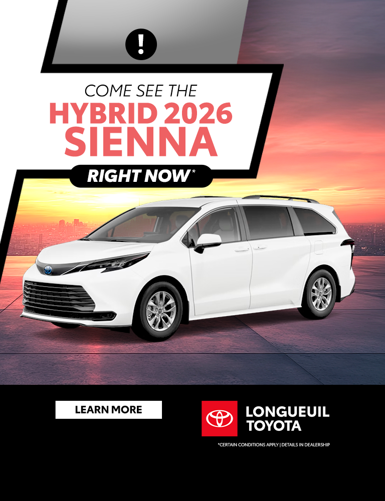 COMME SEE THE 2026 HYBRID SIENNA !