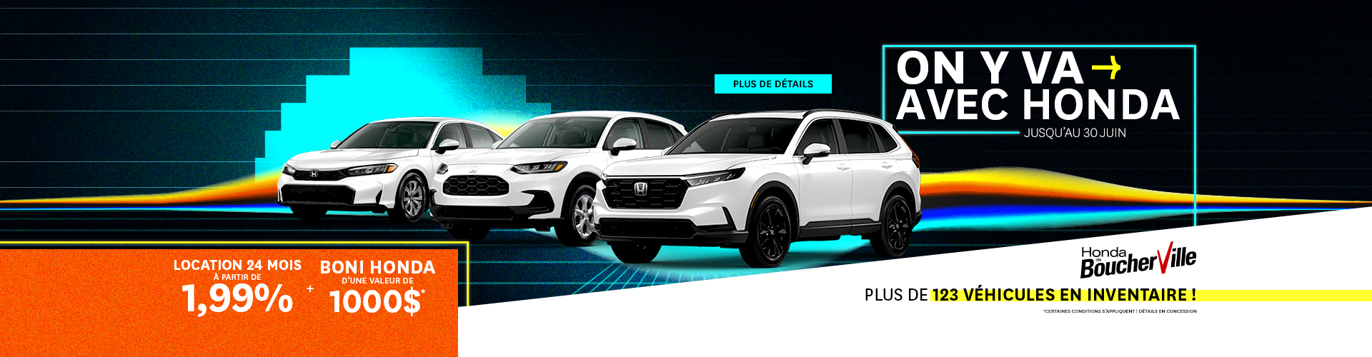 ON Y VA AVEC HONDA !