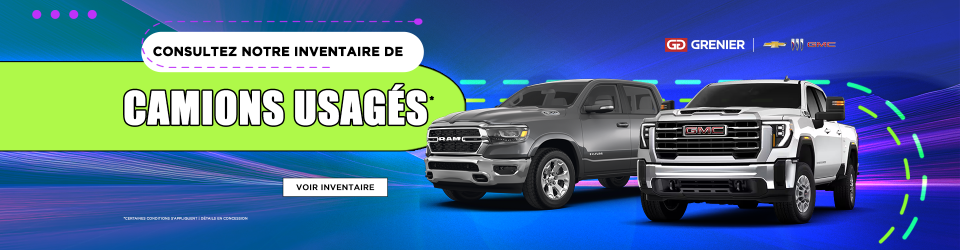 CAMIONS USAGÉS !