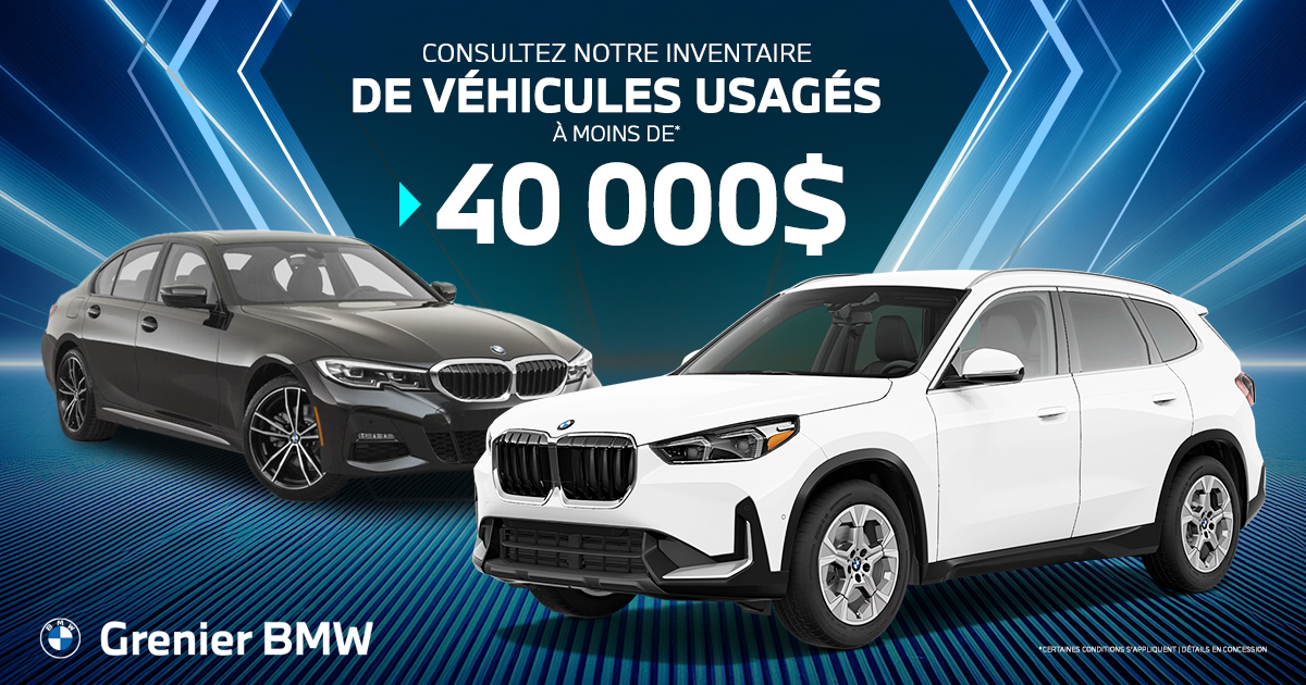 INVENTAIRE À MOINS DE 40 000$ !