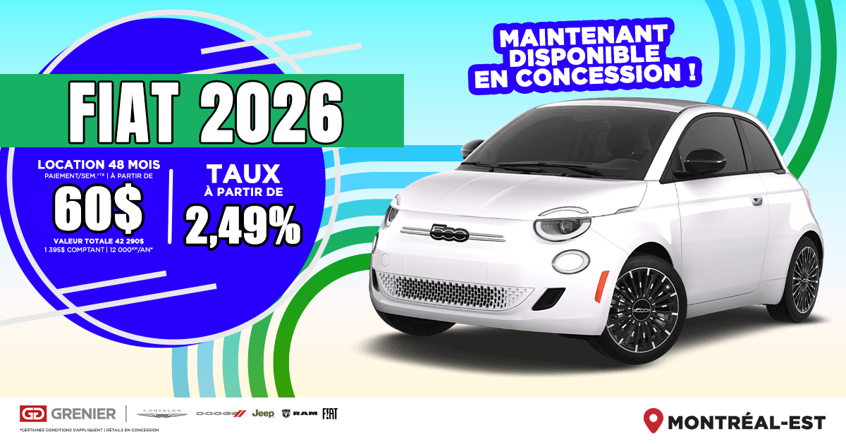 FIAT 2026 !