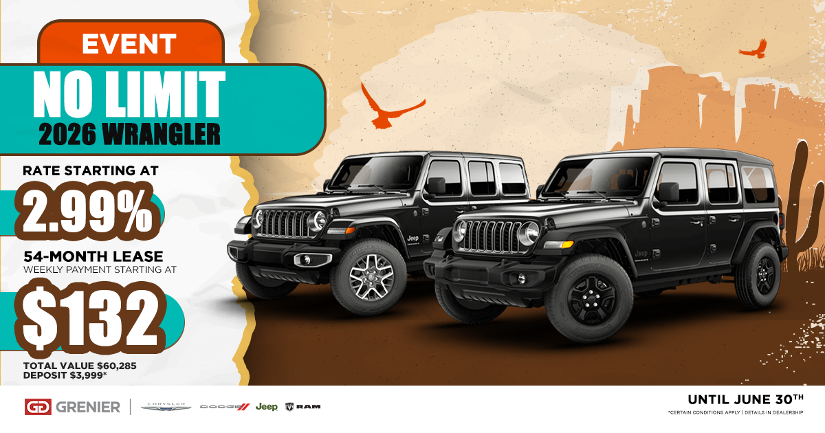 NO LIMITS EVENT !