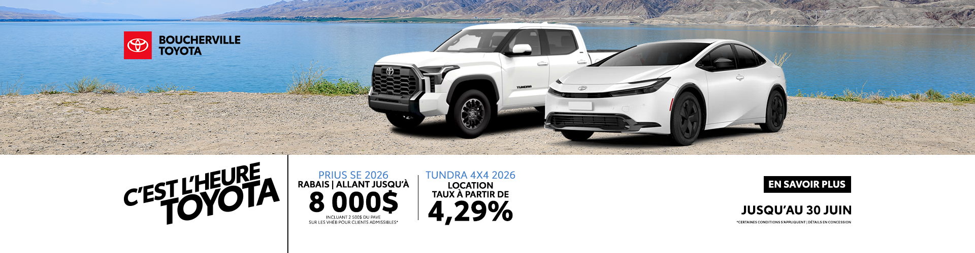 VENTE C'EST L'HEURE TOYOTA !