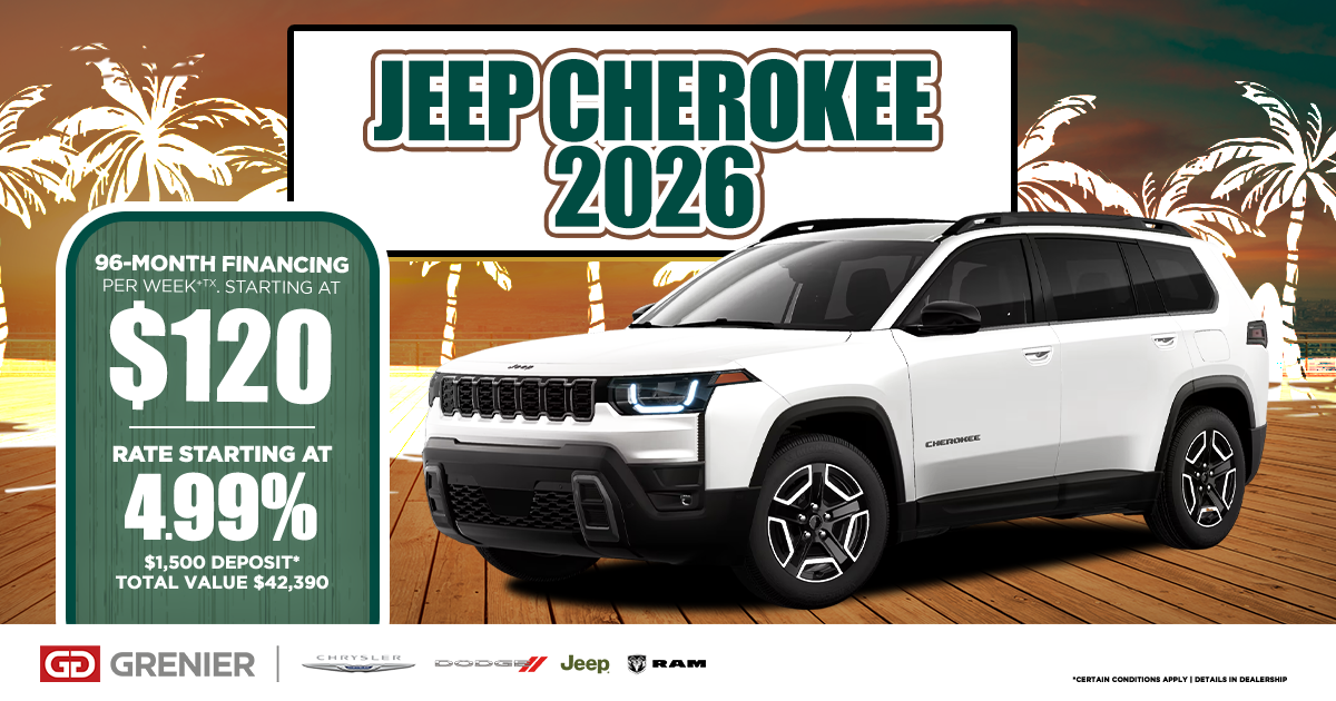 2026 JEEP CHEROKEE !