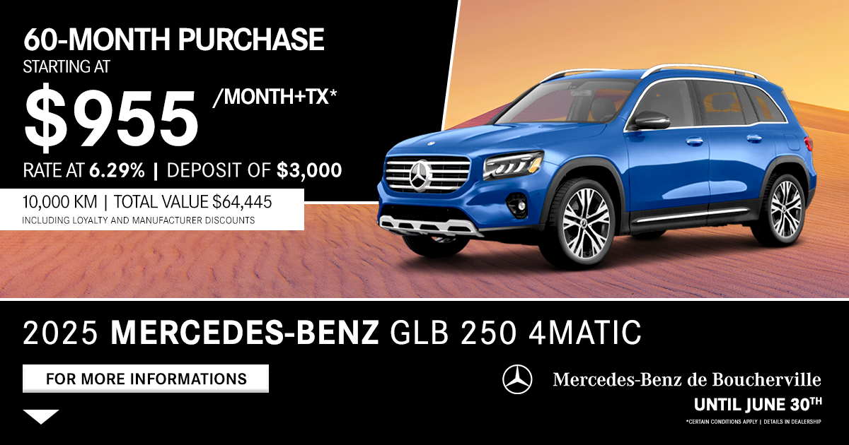 2025 GLB 250 4MATIC