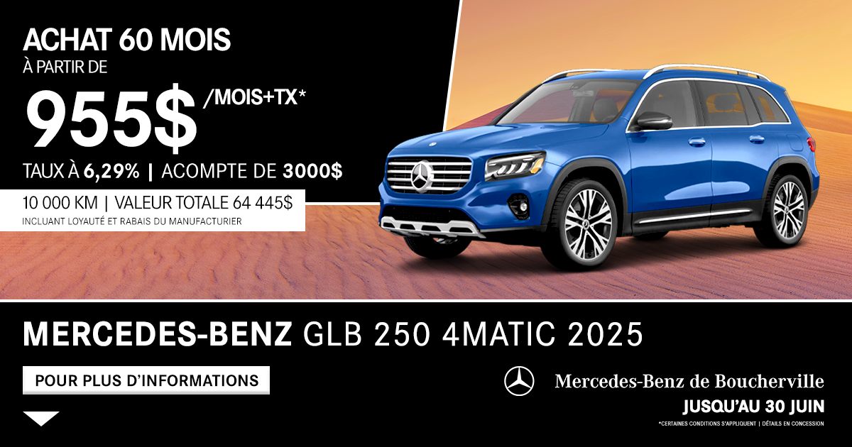 GLB 250 4MATIC 2025