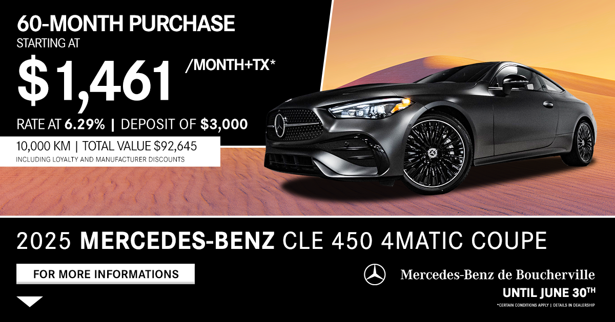 2025 CLE 450 4MATIC COUPE