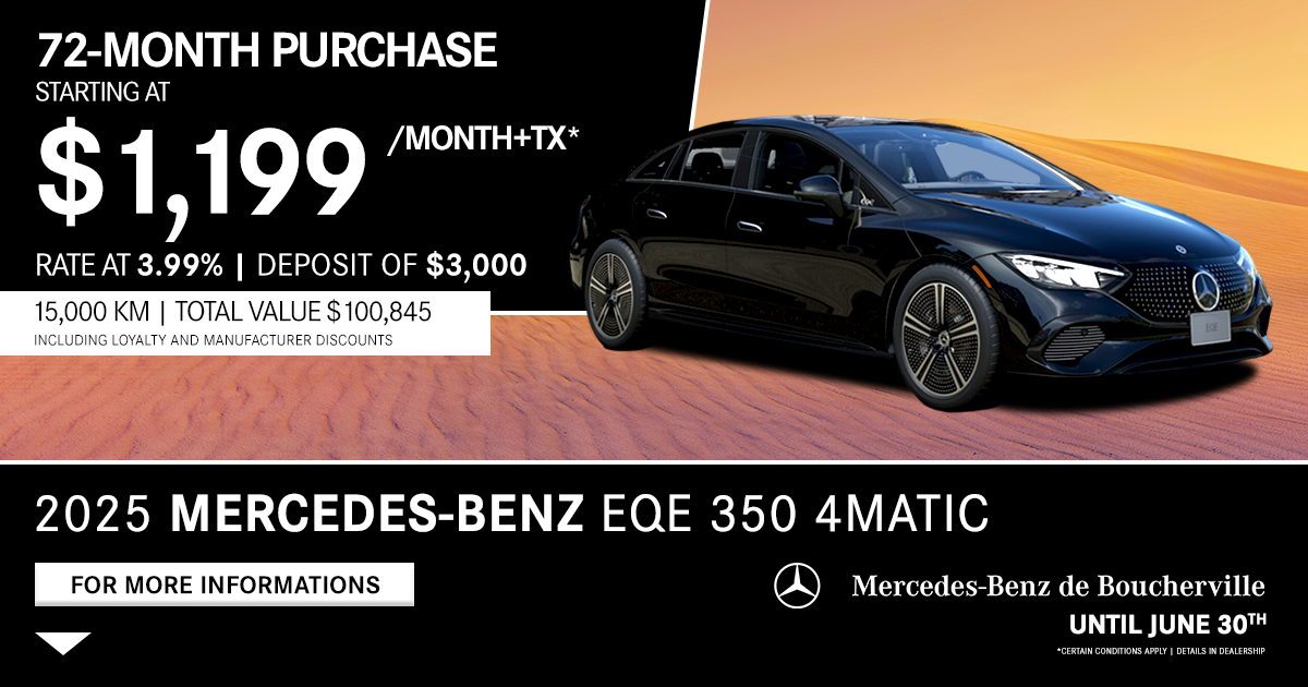 2025 EQE 350 4MATIC