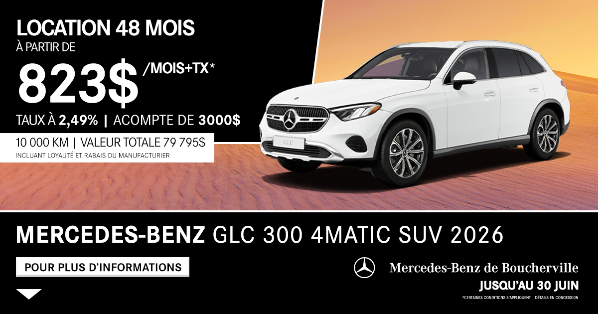 GLC 300 4MATIC 2026