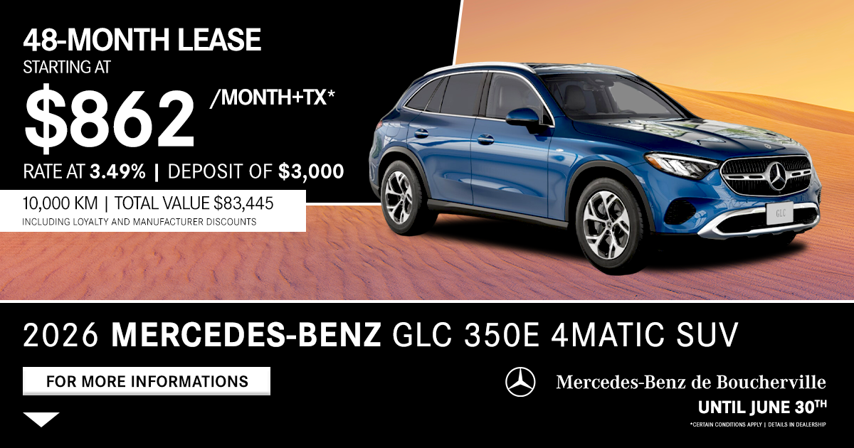 2026 GLC 350e 4MATIC SUV