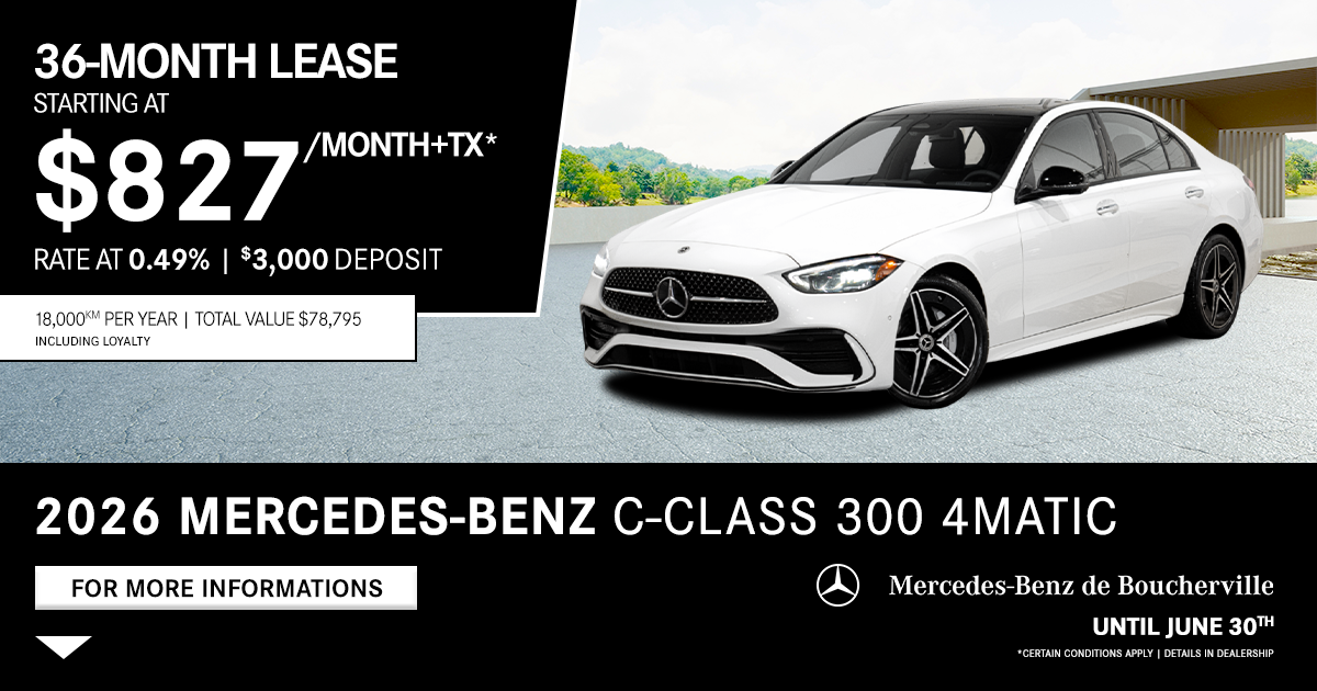 2026 C-CLASS 300 4MATIC
