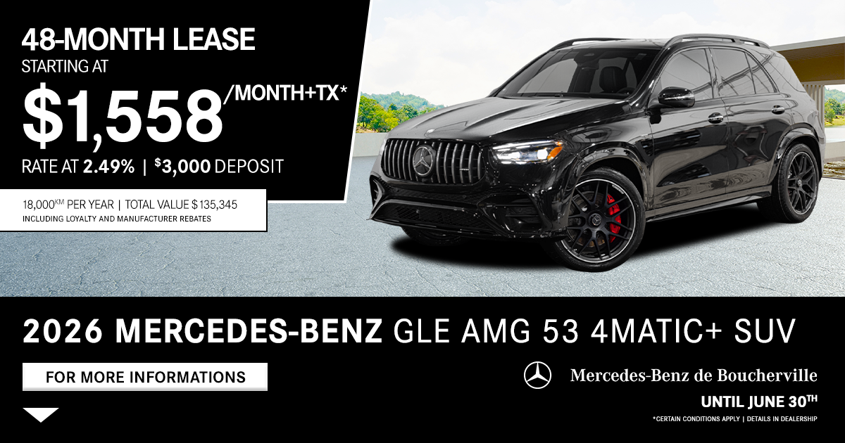 2026 GLE AMG 53 4MATIC+ SUV
