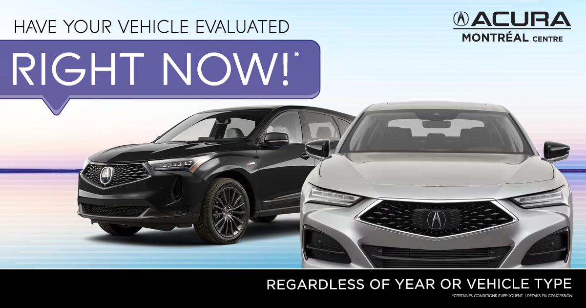GET YOUR VEHICLE EVALUATED !