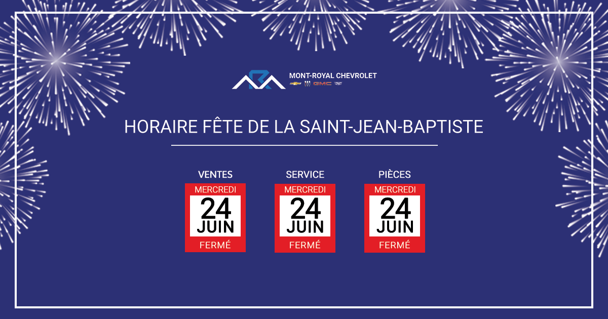 HORAIRE SAINT-JEAN-BAPTISTE