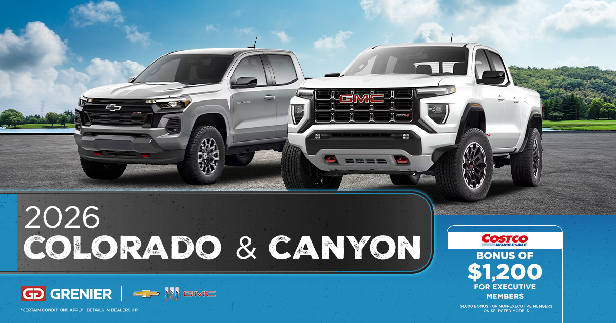 2026 COLORADO & CANYON !