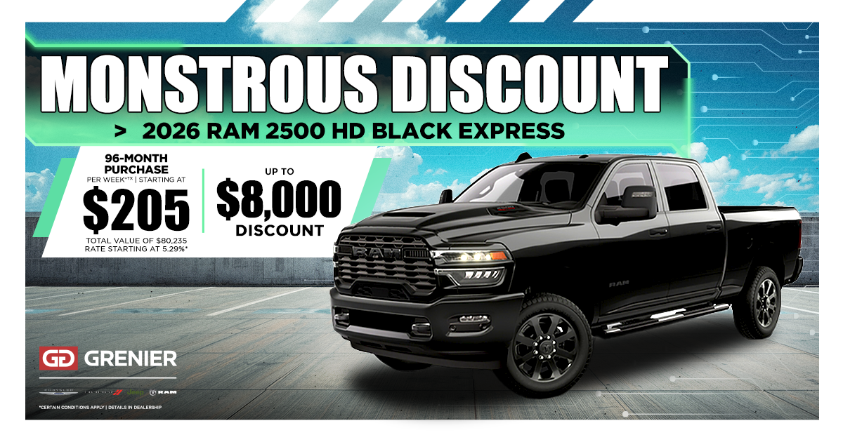 MONSTROUS DISCOUNT !
