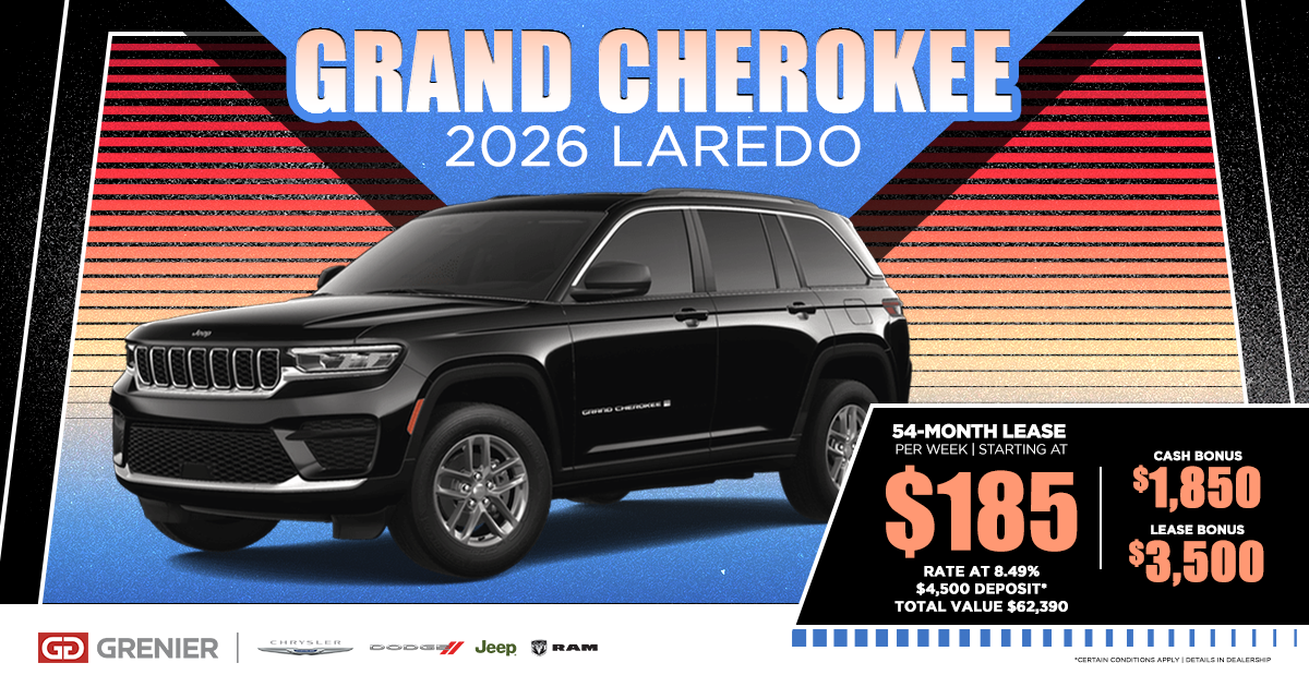 2026 JEEP GRAND CHEROKEE !